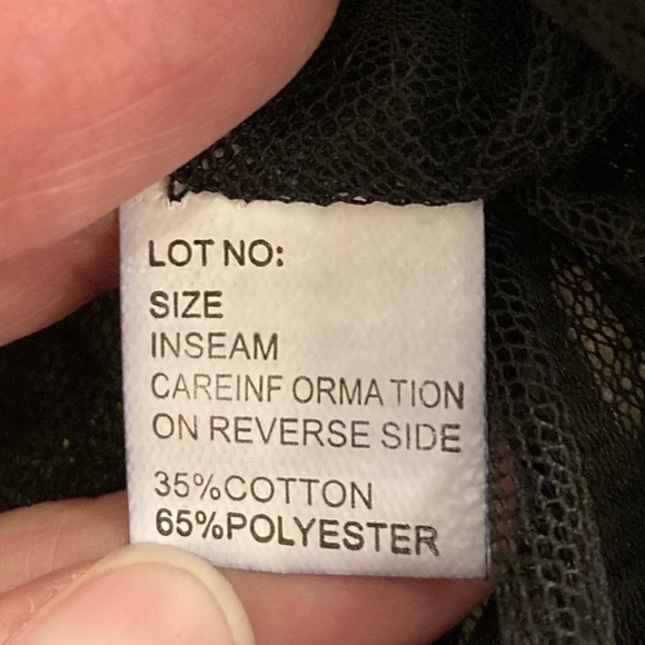 Black Sheer Mesh Lace Maxi Dress Large - Picture 12 of 12